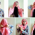 Tutorial Hijab Simple untuk pesta 2