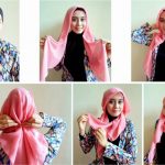 Tutorial Hijab Simple untuk pesta 2
